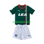 Camisolas de futebol Deportivo Alaves Criança Equipamento Alternativa 2023/24 Manga Curta